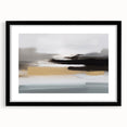 Abstract wall art featuring colorful strokes and lines, framed in black, designed to enhance modern interiors with a stylish touch.