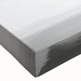 Close-up of an abstract wall art design featuring colorful strokes and lines in vibrant hues, ideal for modern home decor.