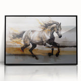 Framed abstract wall art showcasing dynamic strokes and lines in a mix of black, white, and gray, designed to enhance modern interiors.