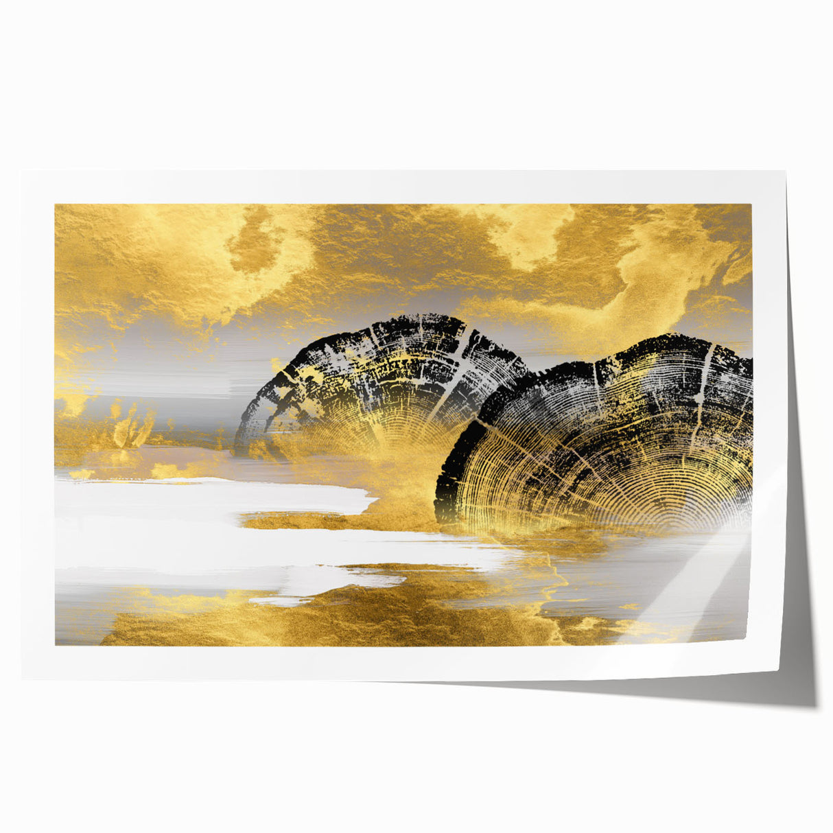 Abstract wall art print showcasing vibrant strokes and lines in dynamic colors, perfect for modern home decor. Ideal for enhancing interior aesthetics.