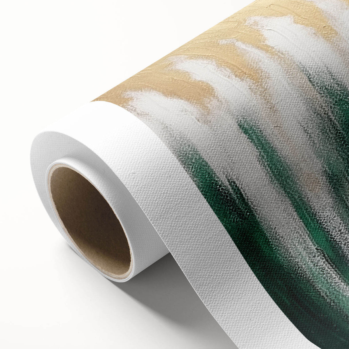Abstract strokes and lines in vibrant colors create a modern wall art design on rolled canvas, ideal for contemporary decor and artistic spaces. Perfect for adding a pop of color and sophistication to any room, the artwork features dynamic patterns and textures, enhancing the visual appeal of interior settings.
