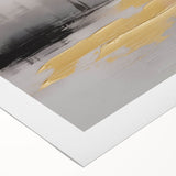 Abstract strokes and lines design on rolled canvas wall art, showcasing vibrant colors and dynamic patterns, ideal for modern decor or art enthusiasts.