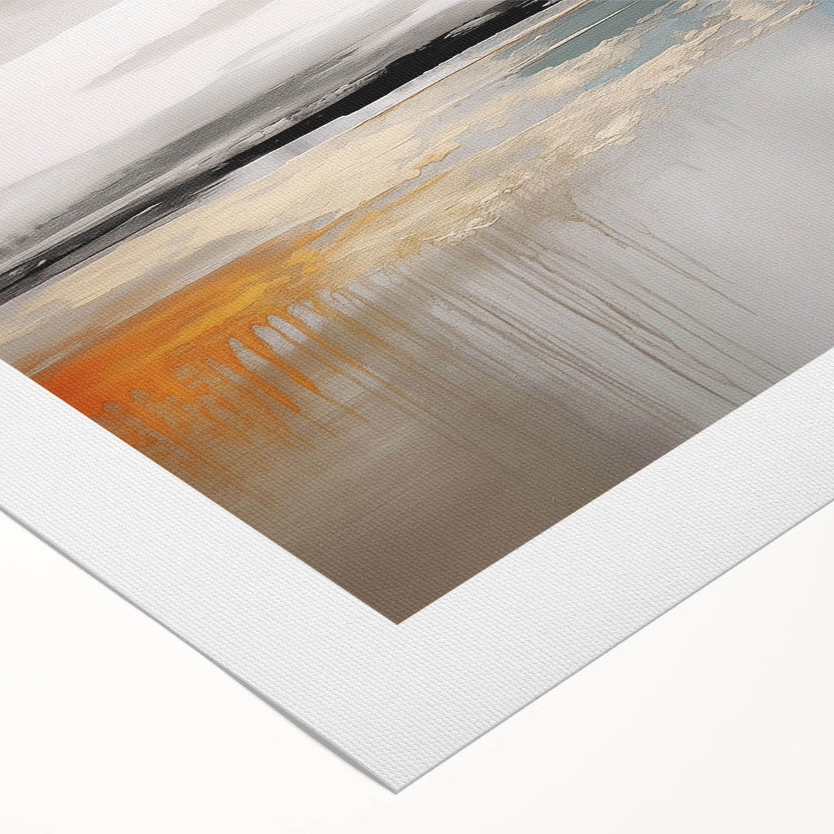 Abstract strokes and lines in vibrant colors create a modern art piece on rolled canvas, showcasing a unique design ideal for contemporary decor. Perfect for adding a pop of color and artistic flair to any room, this wall art collection is packaged securely in a cardboard tube for safe delivery.