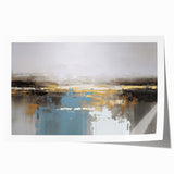 Abstract wall art print featuring dynamic strokes and lines in vibrant colors, ideal for modern decor. Perfectly rolled for easy framing and display.