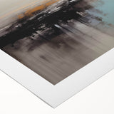 Abstract art print showcasing vibrant strokes and lines in a harmonious blend of colors, perfect for contemporary decor. Ideal for adding a modern touch to any living space.