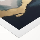 Abstract wall art featuring vibrant strokes and lines in a dynamic composition, printed on high-quality rolled canvas, perfect for modern home decor.