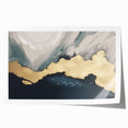 Abstract wall art print featuring dynamic strokes and lines in vibrant colors, designed for modern home decor. Ideal for creating a contemporary ambiance in living spaces.