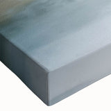 Close-up of a vibrant abstract strokes and lines design wall art piece on stretched canvas, showcasing bold colors and textures, ideal for modern decor.