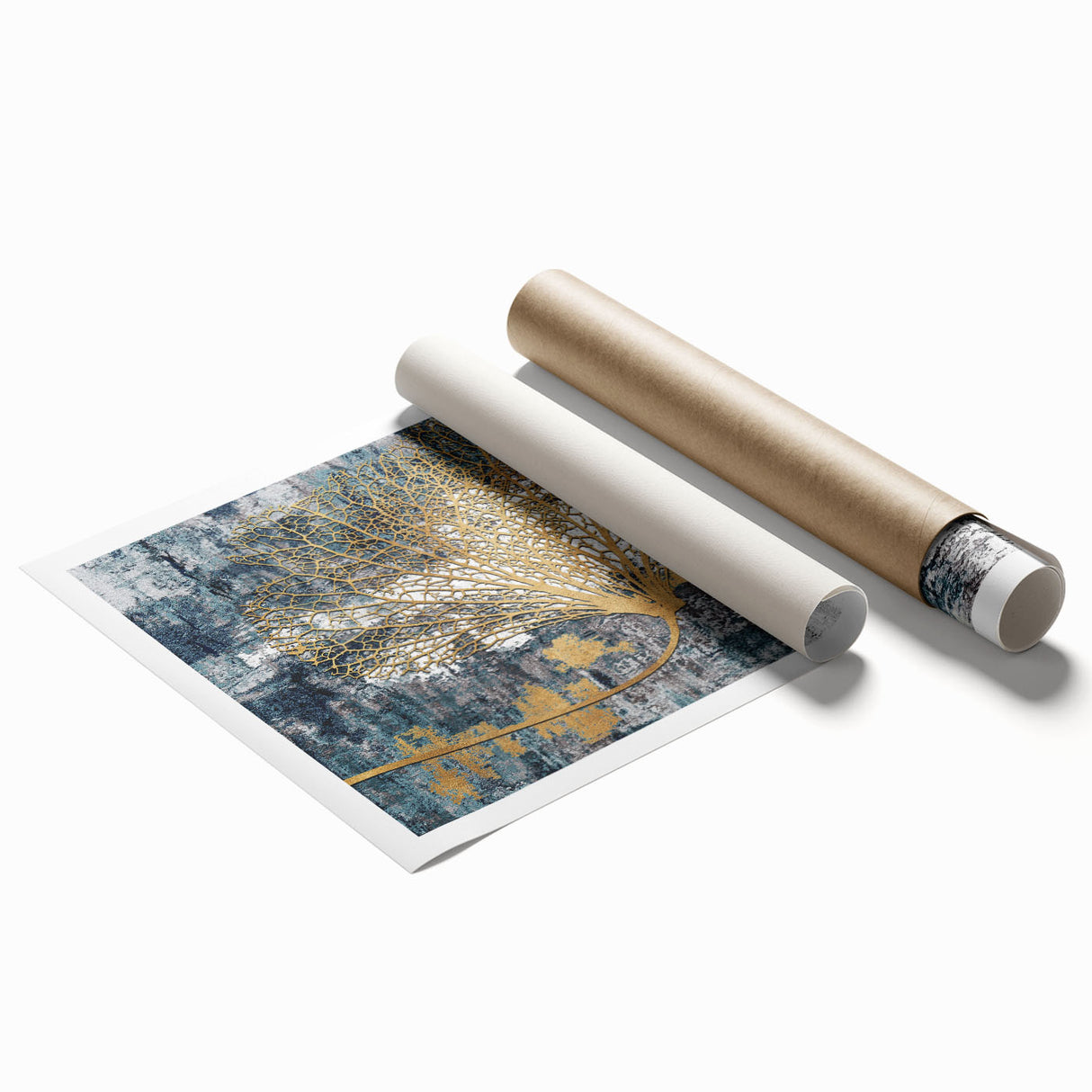 Abstract wall art print showcasing a vibrant composition of colorful strokes and lines, designed to enhance modern interiors. Ideal for home decor or art collectors.