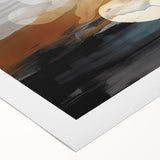 Abstract strokes and lines design in vibrant colors on rolled canvas wall art, showcasing a modern artistic style perfect for contemporary home decor. Ideal for adding a splash of creativity to any room.