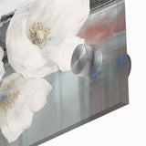 Abstract wall art featuring a vibrant design of colorful strokes and lines, printed on acrylic glass, showcasing a modern aesthetic ideal for contemporary decor.