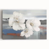 Abstract canvas wall art showcasing bold strokes and lines in a vibrant color palette, designed to enhance modern decor aesthetics. Ideal for contemporary interiors.