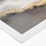 Abstract wall art featuring bold strokes and lines in vibrant colors, perfect for modern decor. The rolled canvas design allows for easy framing and display.