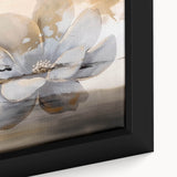 Framed canvas wall art featuring an abstract design of colorful strokes and lines, showcasing a modern artistic flair with vibrant hues and intricate details. Perfect for enhancing contemporary home decor.