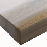 Close-up of an abstract canvas wall art featuring vibrant strokes and lines in shades of blue, yellow, and orange, showcasing modern artistic design for home decor.