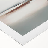 Abstract wall art featuring dynamic strokes and lines in vibrant colors, showcasing a modern design perfect for contemporary decor, rolled for easy framing.