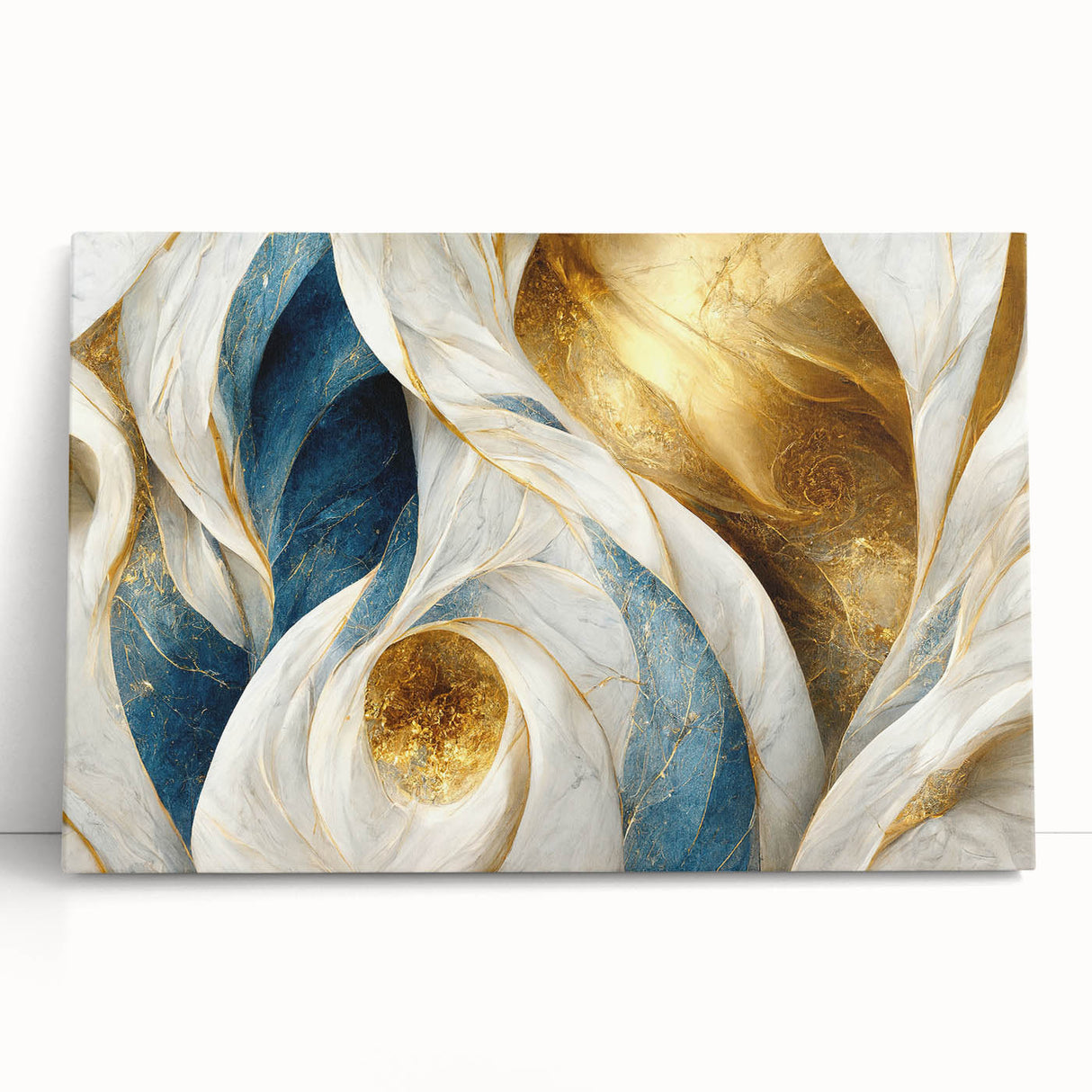 Abstract canvas wall art showcasing vibrant strokes and lines in bold colors, perfect for modern home decor and artistic expression.