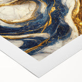 Abstract wall art featuring vibrant strokes and lines in bold colors, perfect for modern decor. The rolled canvas design allows for easy framing and display in any setting.