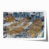 Abstract wall art print showcasing vibrant strokes and lines in a harmonious blend of colors, ideal for modern home decor. Perfect for adding a dynamic touch to any space.