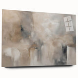 Abstract strokes and lines design on acrylic glass wall art, showcasing vibrant colors and modern aesthetics, ideal for contemporary decor.