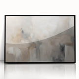 Framed abstract wall art featuring bold strokes and lines in black and white, enhancing modern decor with a sleek design and elegant finish.