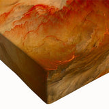 Abstract canvas wall art showcasing vibrant strokes and lines in bold colors, perfect for modern decor, highlighting artistic texture and depth.