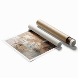 Abstract wall art print showcasing vibrant strokes and lines in a variety of colors, perfect for modern home decor and artistic expression.