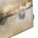 Colorful abstract strokes and lines art print on acrylic glass, showcasing vibrant hues and fluid patterns, ideal for modern home decor.