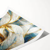 Abstract wall art print showcasing vibrant strokes and lines in bold colors, perfect for modern home decor and artistic interior styling.