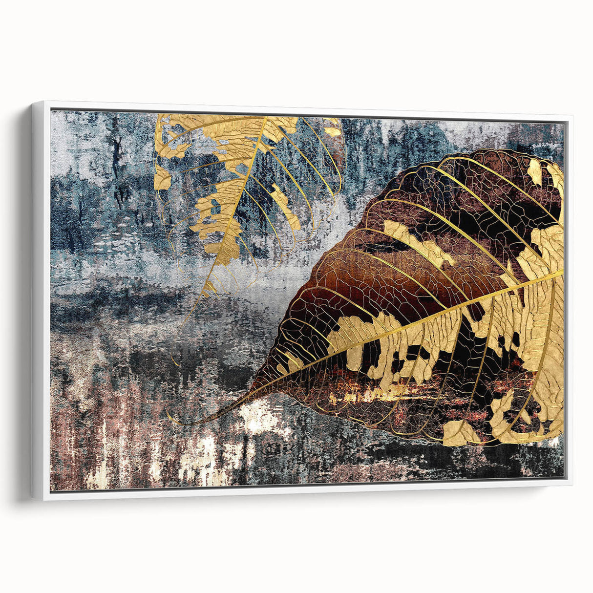Framed canvas art featuring an abstract design of strokes and lines in soft pastel colors, showcasing a modern aesthetic ideal for contemporary home decor.
