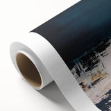 Abstract canvas wall art showcasing vibrant strokes and lines in a colorful design, perfect for modern home decor and artistic expression.