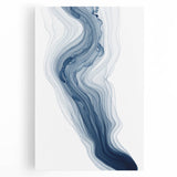 Abstract canvas wall art featuring vibrant strokes and lines in bold colors, perfect for modern home decor, enhancing any living space.