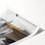 Abstract wall art print showcasing vibrant strokes and lines in bold colors, perfect for modern home decor or artistic spaces.