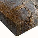 Abstract canvas wall art showcasing vibrant strokes and lines in blue, orange, and green, perfect for modern home decor accents.