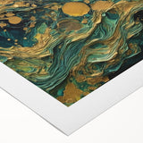 Abstract canvas wall art showcasing vibrant strokes and lines in bold colors, ideal for modern decor and artistic expression. Perfect for enhancing living spaces.