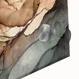 Abstract wall art design showcasing colorful strokes and lines in vibrant hues, ideal for modern decor and artistic expression.