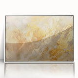 Framed abstract wall art featuring colorful strokes and lines in vibrant hues, showcasing a modern design perfect for contemporary decor.