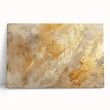 Abstract wall art print featuring vibrant strokes and lines in bold colors, showcasing a modern design on stretched canvas, ideal for contemporary decor.