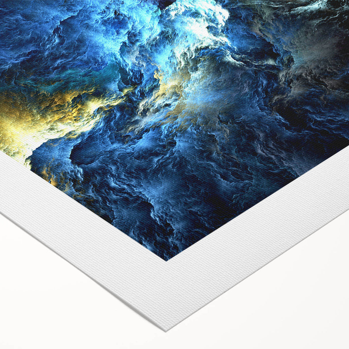 Abstract canvas wall art design showcasing vibrant strokes and lines in bold colors, perfect for modern home decor and interior styling.