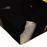 Abstract wall art featuring a vibrant composition of colorful strokes and lines on a stretched canvas, showcasing a modern design suitable for contemporary decor. Perfect for enhancing living spaces with artistic flair.