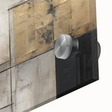 Modern Strokes and Lines Abstract Art on Canvas - Geometric Line Design