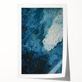 Abstract strokes and lines in vibrant colors create a modern wall art design, showcasing a dynamic interplay of shapes and textures, ideal for contemporary decor.