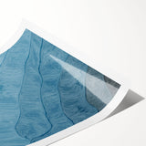 Abstract strokes and lines design wall art print in vibrant colors, showcasing a modern artistic style that adds a dynamic touch to home decor. Ideal for contemporary spaces and art lovers.