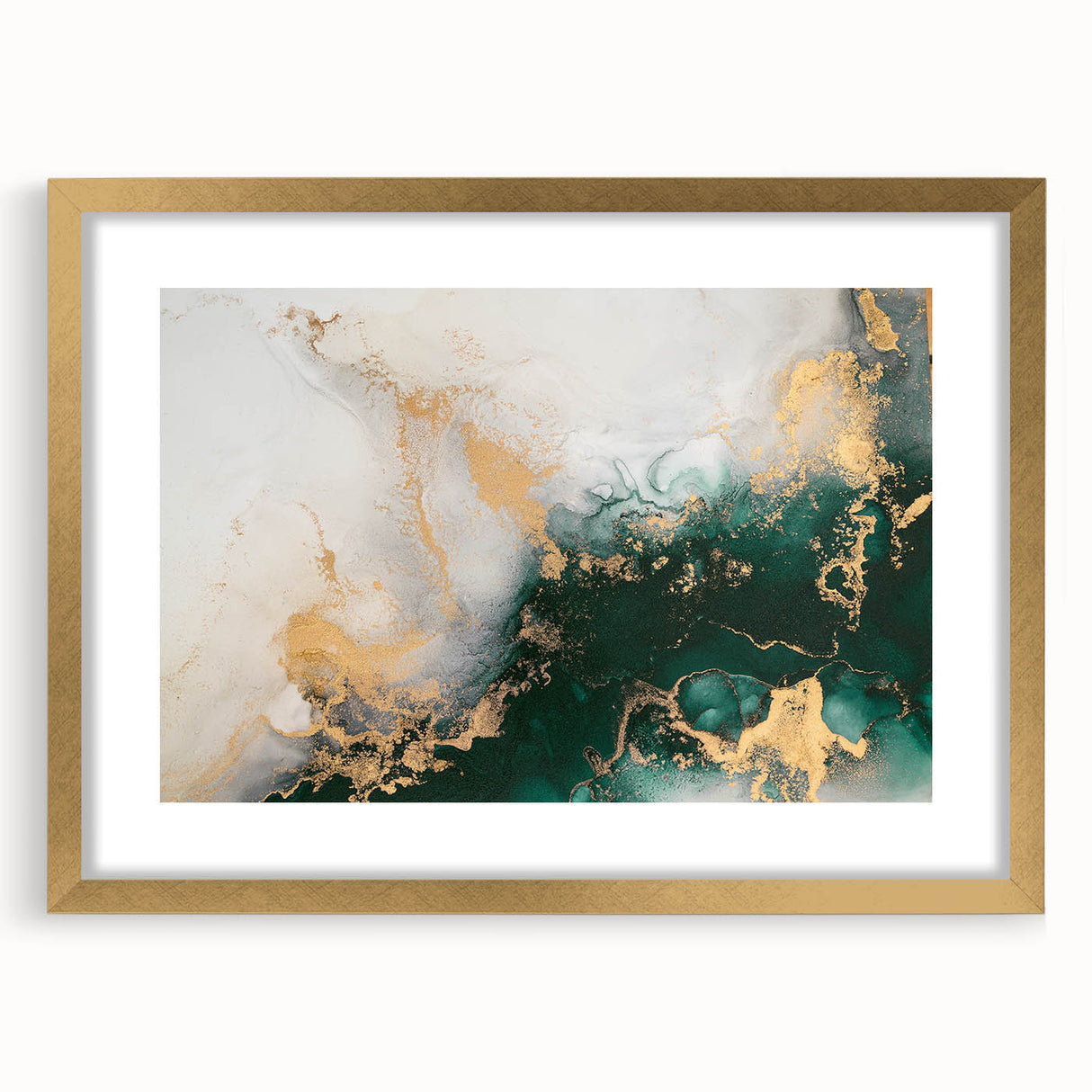 Abstract wall art featuring a collection of gold-framed strokes and lines, set against a neutral backdrop, ideal for modern home decor and artistic interior design. This elegant piece adds sophistication and a contemporary touch to any living space, enhancing aesthetic appeal.