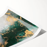 Abstract wall art print showcasing a vibrant composition of colorful strokes and lines, perfect for modern decor. Ideal for adding a contemporary touch to any room.