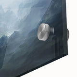 Close-up of an abstract wall art piece featuring colorful strokes and lines in vibrant hues, designed for modern decor. Ideal for enhancing living spaces with artistic flair.