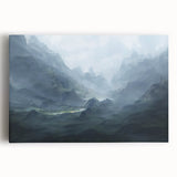 Abstract strokes and lines design wall art on stretched canvas, featuring vibrant colors and dynamic patterns, ideal for modern decor and artistic expression.