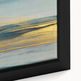 Framed abstract wall art showcasing vibrant strokes and lines in a modern design, perfect for contemporary home decor. Ideal for adding color and character to any room.