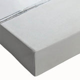 Close-up of a stretched canvas artwork featuring abstract strokes and lines in vibrant colors, ideal for modern home decor, enhancing artistic ambiance in living spaces.