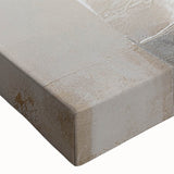 Close-up of an abstract strokes and lines design on stretched canvas, showcasing vibrant colors and intricate textures ideal for modern home decor.